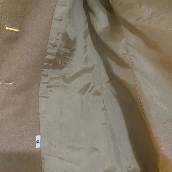 Camel Hair Blazer Size 6 Vintage - Picture 14 of 14